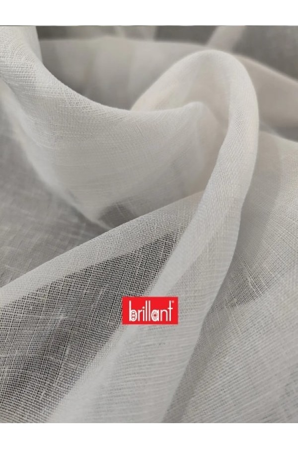 Brillant Ütü İstemez Keten Kırışmaz Tül Perde